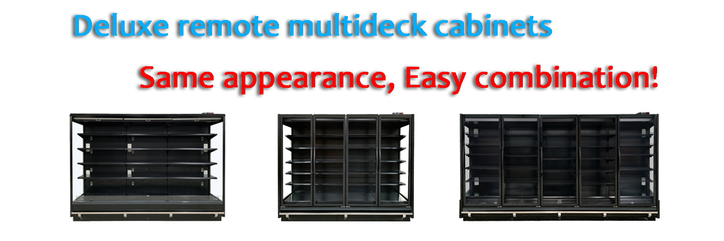 품질 전시 냉장고를 여십시오 공장