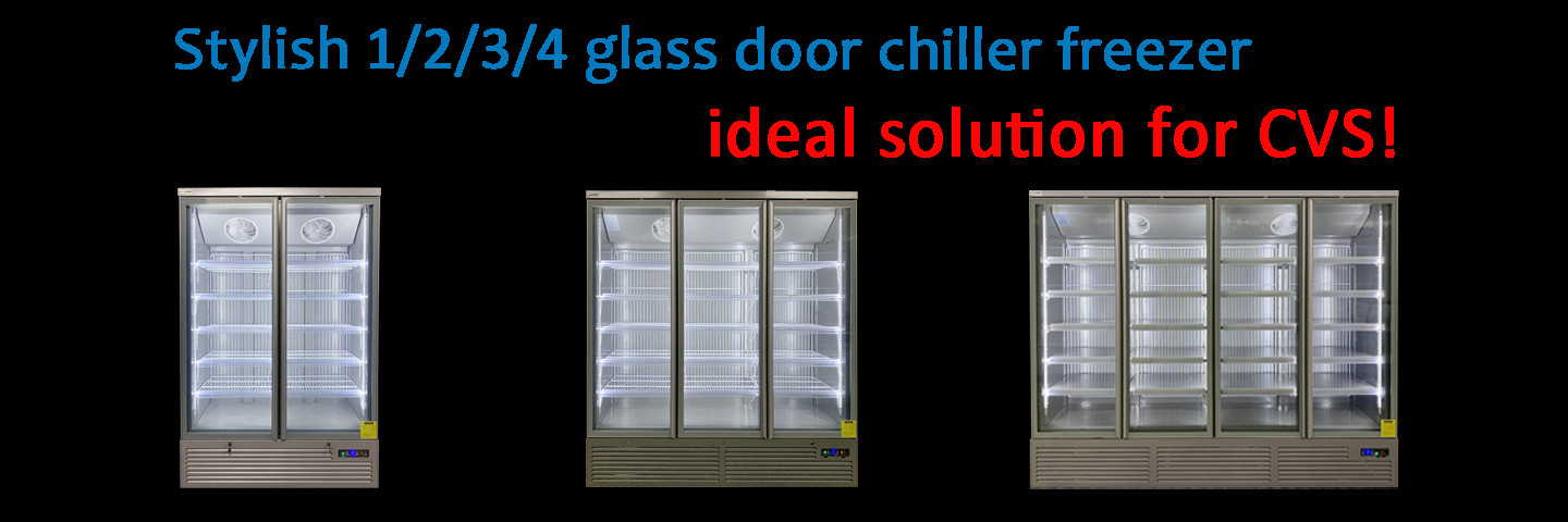 품질 전시 냉장고를 여십시오 공장