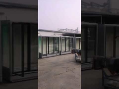Anti Fog Glass Door Refrigerated Merchandiser Display Vertical LED