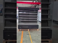 듀얼 에어 커튼 디자인으로 향상 된 개방형 전면 디스플레이 냉장고