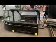 플러그인 압축기와 함께 상업용 큰 용량 카운터 델리 케이스 냉장고