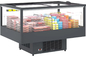 Dual Temperature Panoramic Island Freezer Open Top Switchable