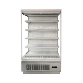 Multideck 전시 냉장고를 1310년 * 750 * 2000mm 미끄러져서 정면 전시 상인을 여십시오