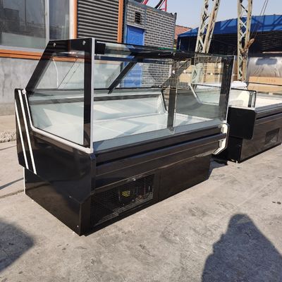 전면 스트레이트 리프팅 유리 도어 220L 델리 디스플레이 냉장고 R290 냉매