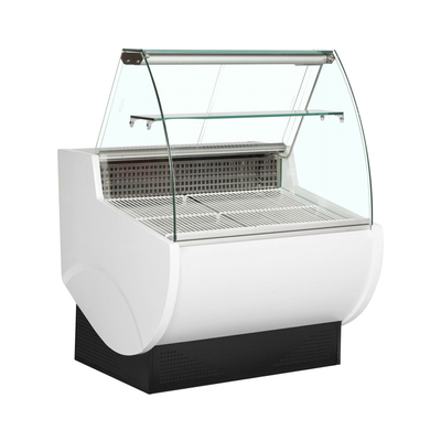 LED 조명이 있는 셀프 서브 상업용 R404a 냉장 진열장
