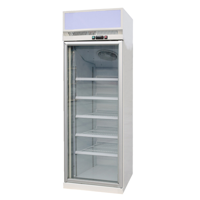 컴퓨터 온도조절 장치 슈퍼마켓 수직 디스플레이 냉장고 R290 / R404a